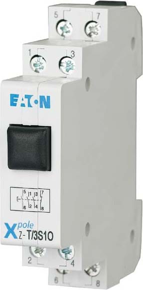 EATON MANIFACTURING - EAO248330 Z-T/3S1O PULSANTE NERO 3NA + 1NC
