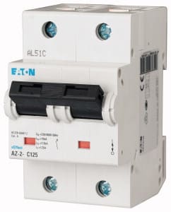 EATON MANIFACTURING - EAO211810 AZ-2-C125 INT. MT 15KA 2P C 125A