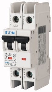 EATON MANIFACTURING - EAO102164 FAZ-C6/2-NA INT.AUT. UL/CSA 2P 6A C 10KA