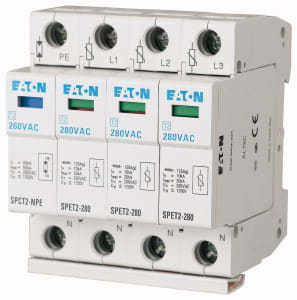 EATON EAO168700 SPET2-280/3+NPE SC. ESTR. CL.C/II 280V 3