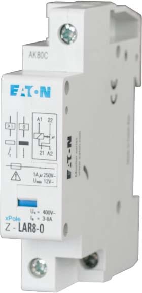 EATON MANIFACTURING - EAO248262 Z-LAR/8-W REL+ CARICO 1 IN SCAMBIO 3 - 8