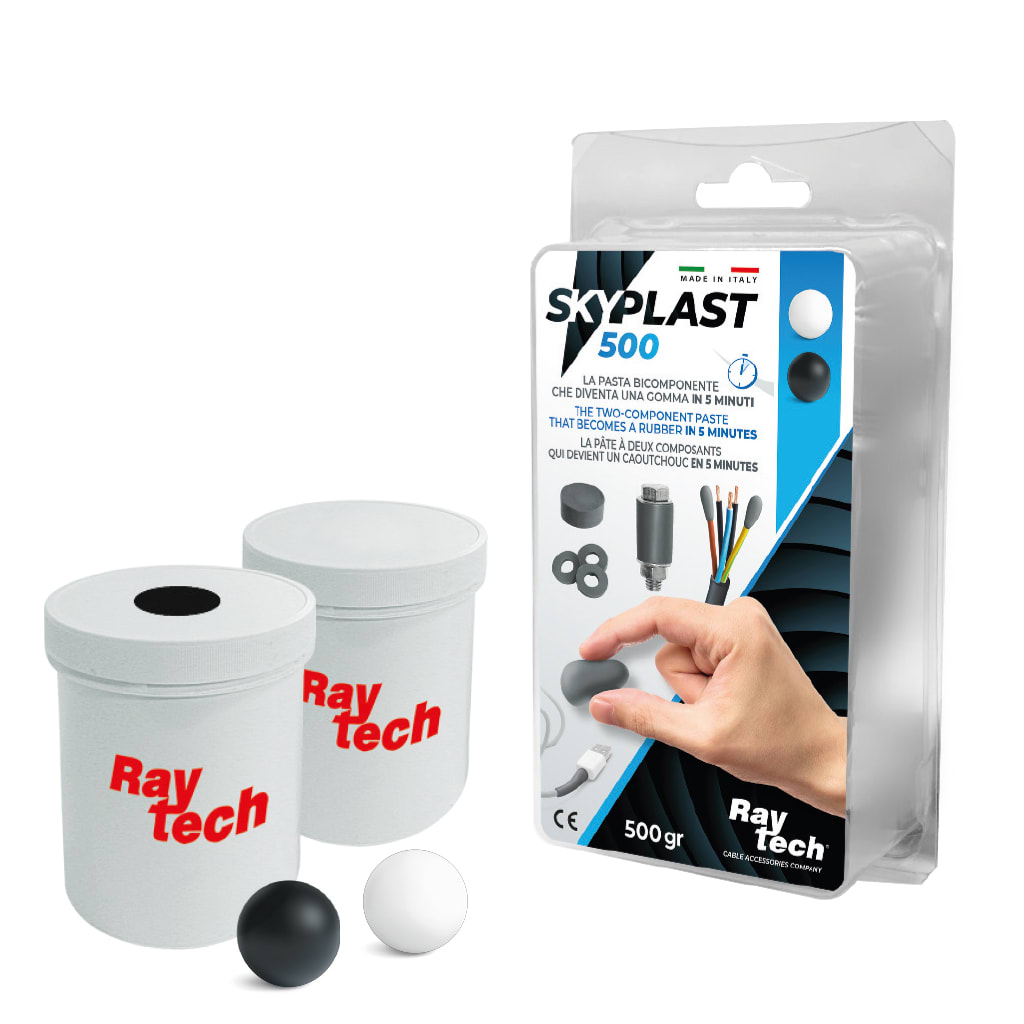 RAYTECH SRL - RYTSKYPLAST SKY PLAST 500 - 2 VASETTI DA 250 GR CAD.