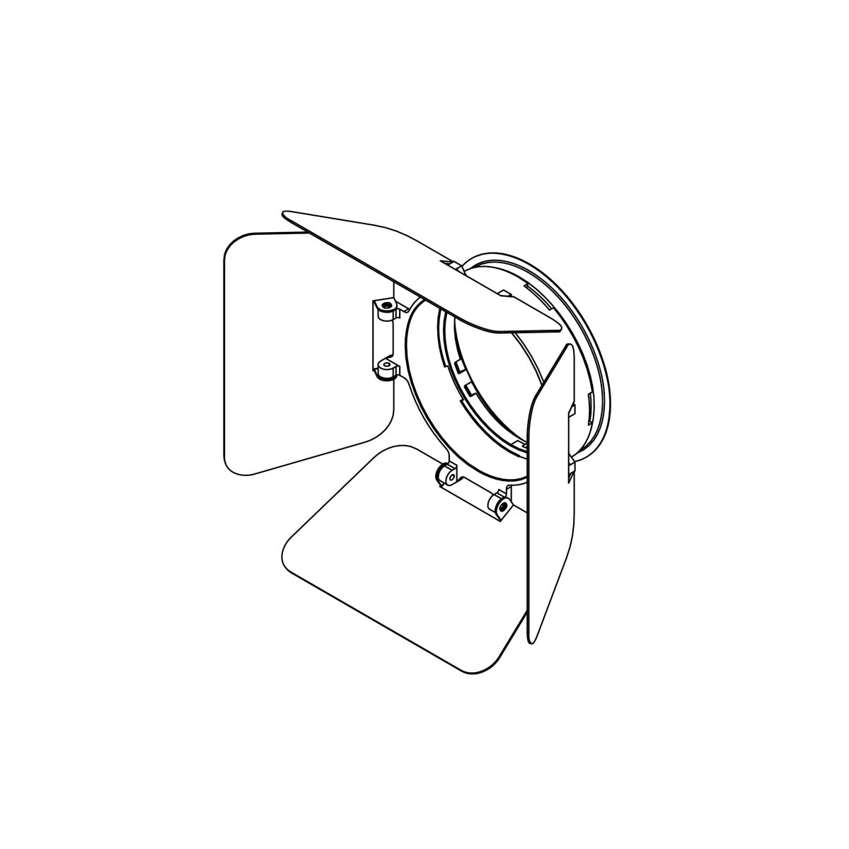 NOVALUX S.P.A. - NOX104043.02 ALETTE SAGOM. GHOST/SPYGLASS D=72 NER