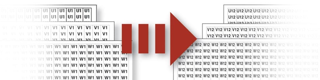 CEMBRE S.P.A. - CEM25109-15 STRISCE SEGNACAVO ANS 8X65 MM. SIGLA 15