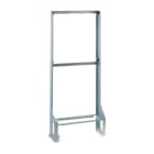 CONCHIGLIA - CON095733515 Acc. Serie CP - Telaio di ancoraggio + spalliera antiriflessione, altezza dal suolo 1007 mm