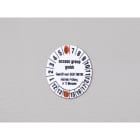 CEMBRE SPA - CEM990858 TARGA MG-SIGNS PVCA ROSSA TONDA 40 MM.