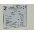 CEMBRE SPA - CEM88935 TAR.QUAD.MG-VRT-A PER.AD.BIANCO PVC 40X1