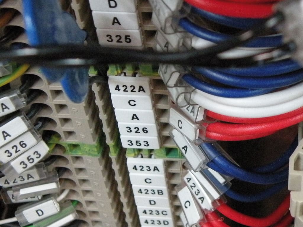 CEMBRE S.P.A. - CEM46342 TARGHETTA MG-CPM-11 GIALLA 6X12 X MORSET