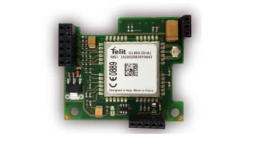 AUTOMA SRL ( T- LAB) - TBLQI-GSM SERIE Q MODULO GSM 2G CON ANTENNA ADESIV