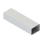 DKC-RAMBLOCK - RMBR5SLT61 Tubo rettangolare 60x40 mm per Sistema Braccio, spessore 4 mm, larghezza 1000 mm