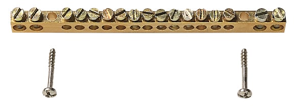 VIMAR SPA VIWV51816 MORSETTIERA OTTONE 17 FORI