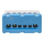 VIMAR SPA - VIWV53552 MORSETTIERA 6 FORI CENTR. ESTETICO BLU