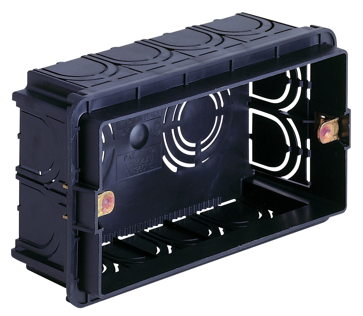 VIMAR SPA VIWV71304.AU SCATOLA INCASSO RETTANG.AUTOEST. 4M NERO