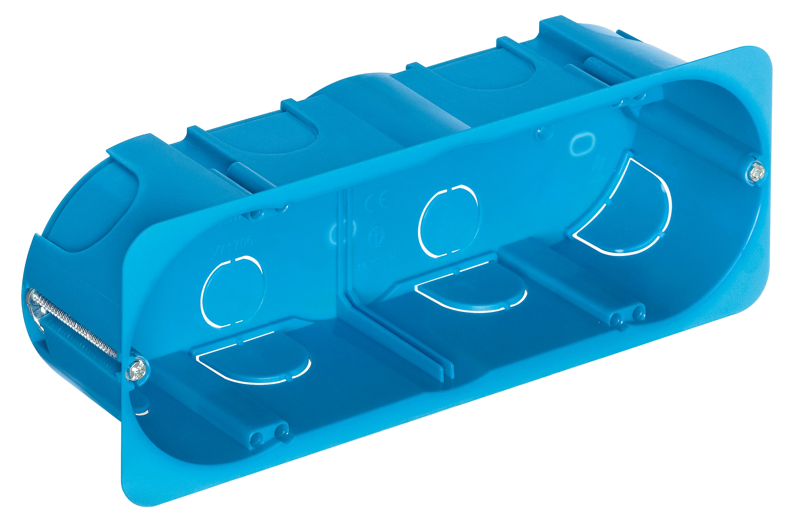 VIMAR SPA VIWV71706 SCATOLA INCASSO 6-7M P/LEGGERE AZZURRO