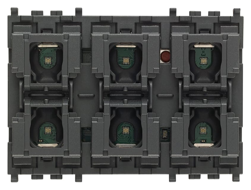 VIMAR S.P.A. - VIW01586 COMANDO KNX 6 PULSANTI + ATTUATORE 3M