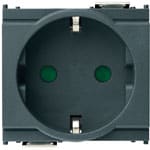 VIMAR S.P.A. - VIW16208 PRESA SICURY 2P+T 16A TEDESCO GRIGIO