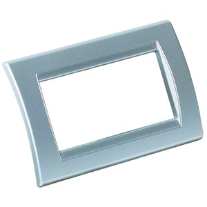 BTICINO S.P.A. - BTIW11120TH INTERLINK - PLACCA CURVA 4P RESIN LIGH T