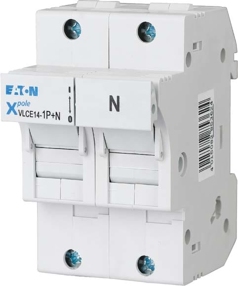 EATON MANIFACTURING - EAO192375 VLCE14-1P+N PORTAFUSIBILE 14X51 50A 1POL